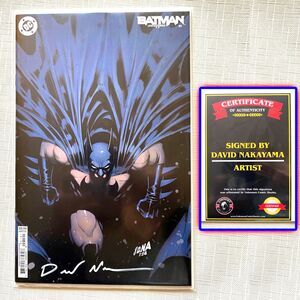 *RARE BATMAN UNCOVERED #1 SIGNED David Nakayama VARIANT B + CoA! DC Early 6/25